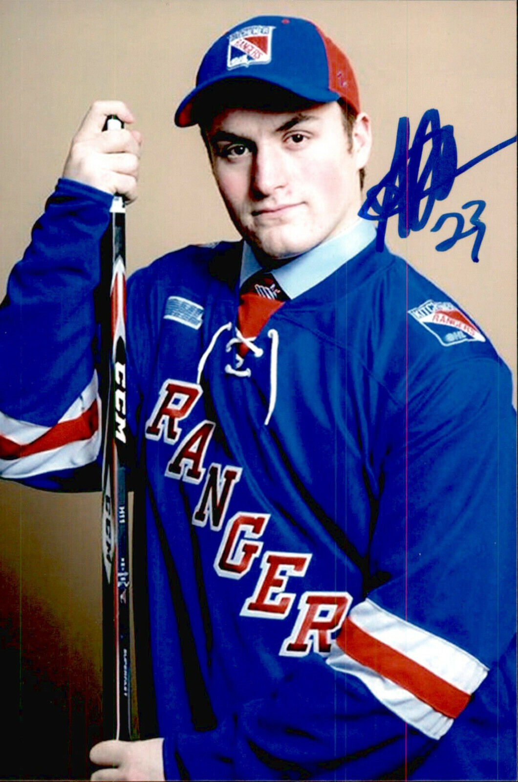 Adam Mascherin SIGNED autographed 4x6 Photo Poster painting KITCHENER RANGERS / DALLAS STARS