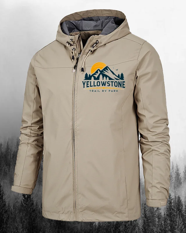 Suitmens Men's Explore Yellowstone Waterproof Windproof Jacket 0029