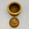 Gold Snail Thousand Crane Censer Copper Buddha Hall Decoration Incense Burner censer