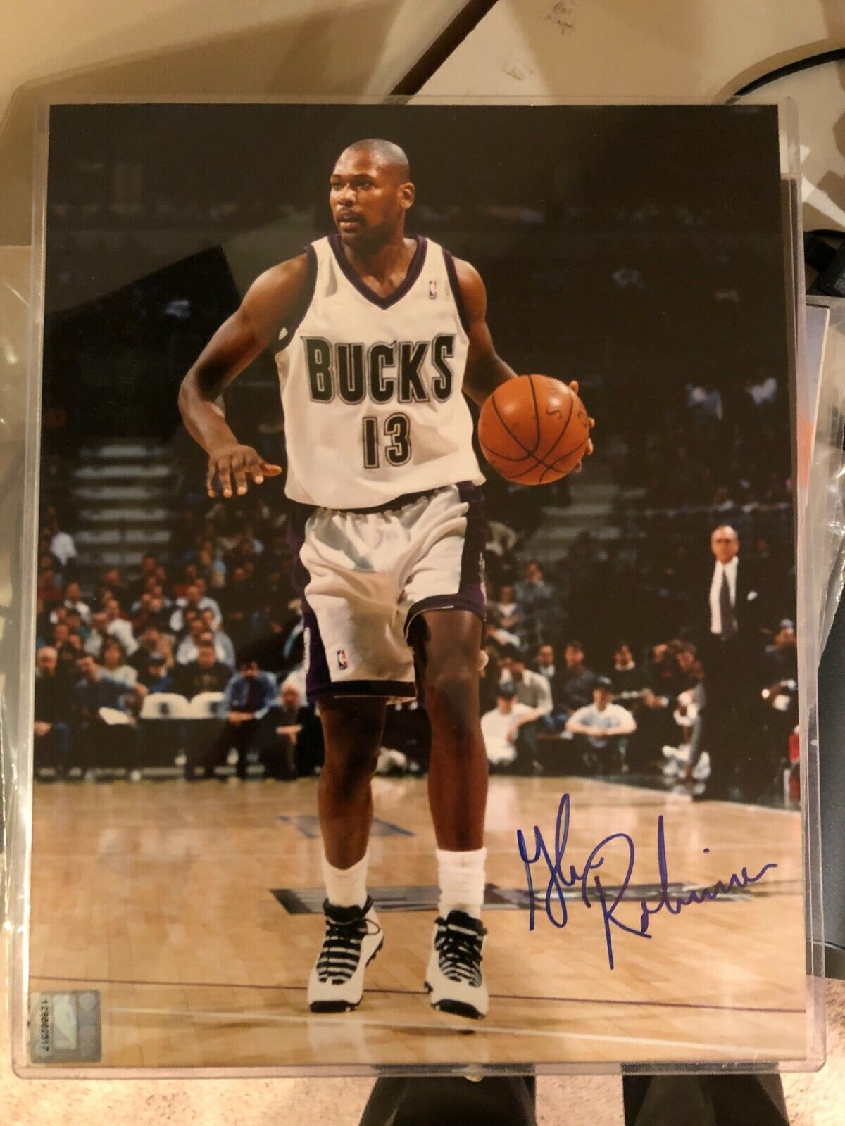 GLENN ROBINSON MILWAUKEE BUCKS 11X14 Signed Autographed