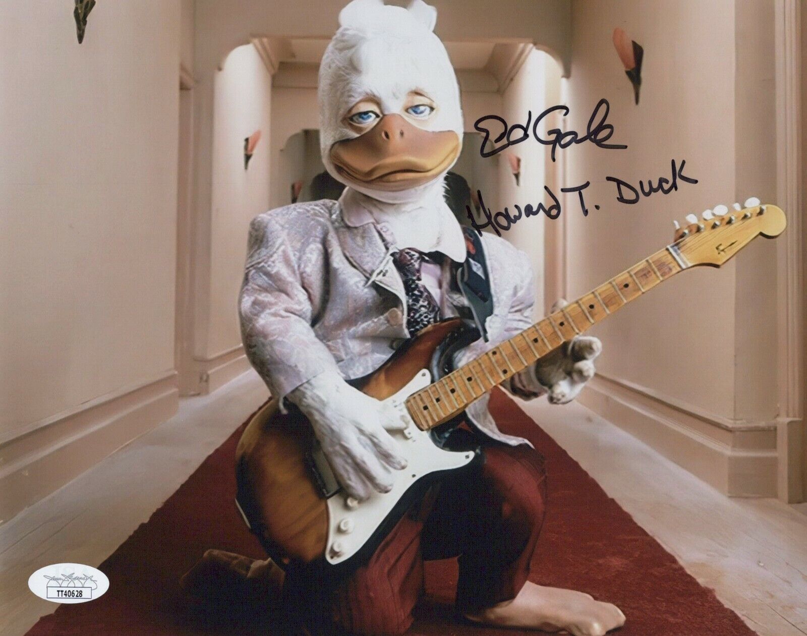 ED GALE Signed HOWARD THE DUCK 8x10 Photo Poster painting Authentic Autograph JSA COA Cert