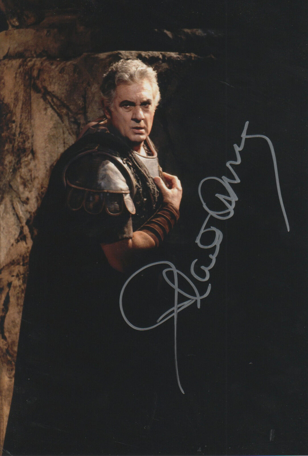 Placido Domingo Opera signed 8x12 inch Photo Poster painting autograph