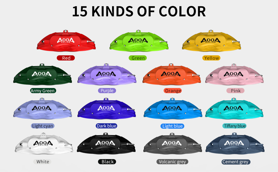 15 kinds of color
