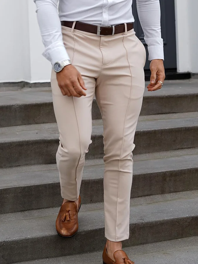 Casual Slim-Fit Stretch Pant