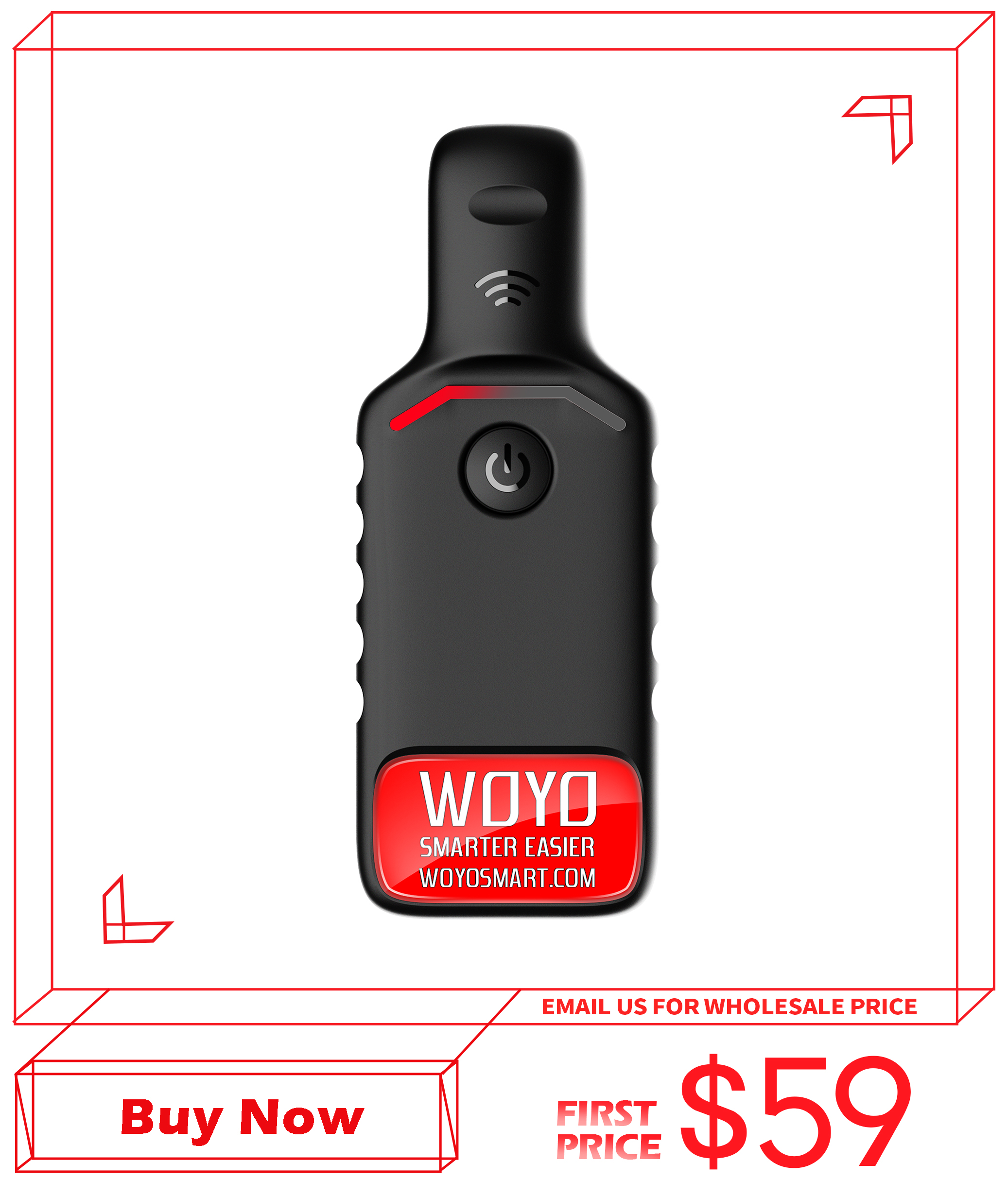 WOYO PL011 PKE(Passive Keyless Entry) KSS(Keyless Start System) KIS