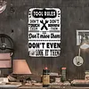 Tool Rules - Vintage Metal Signs - 20*30cm/30*40cm