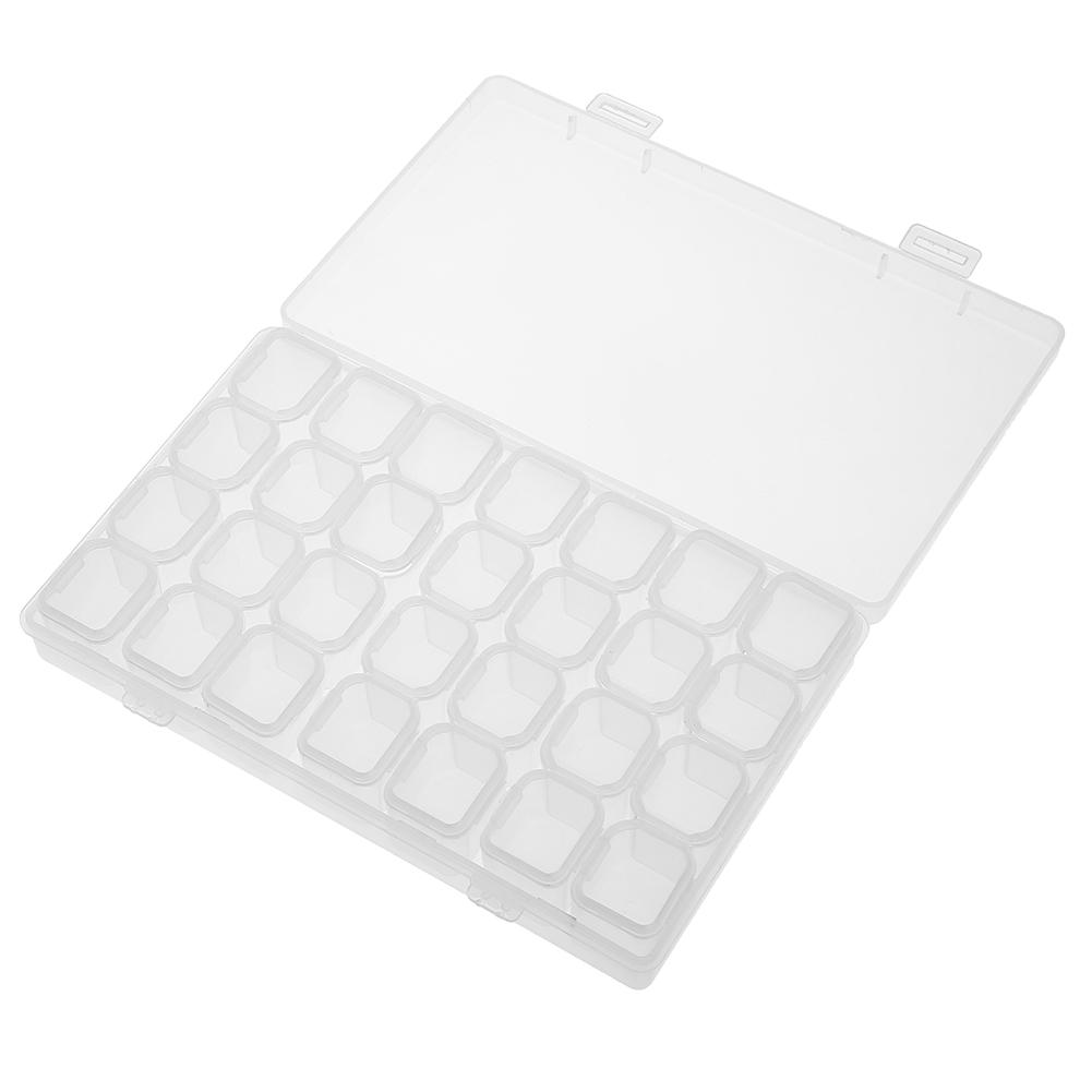 

Plastic Empty Storage Box Nail Art Tools Jewelry Beads Organizer/28 Lattice, 501 Original