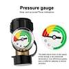 Propane Tank Gauge Level Indicator QCC1/Type 1 Connection Propane Pressure Gauge