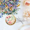 Needle Inserting Holder Round Sewing Needles Cushion Needlework and DIY Crafts