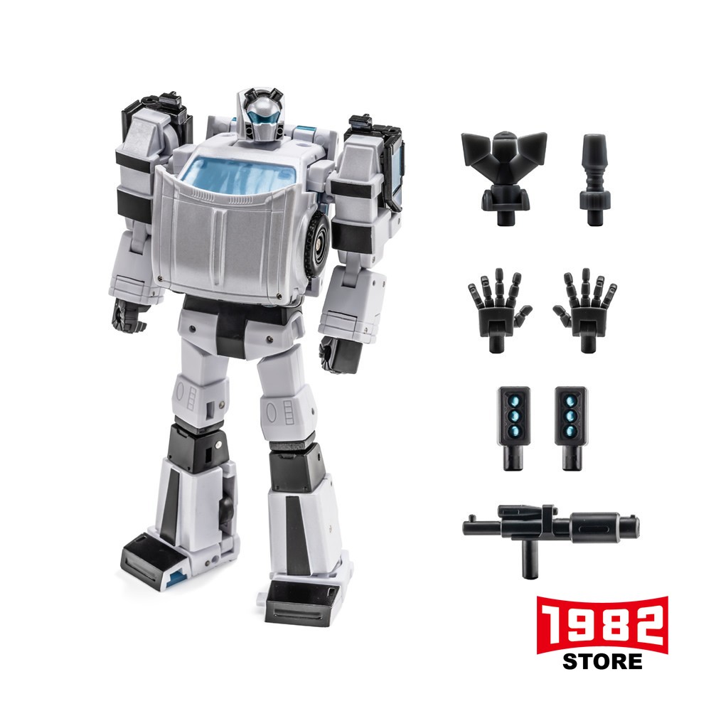 NEWAGE NA H64W SECURITY MARVIN Mini Mech Transformable Toys Model Action Figure