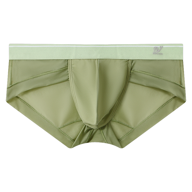 Men's Sexy Ice Silk Mesh Transparent Panties