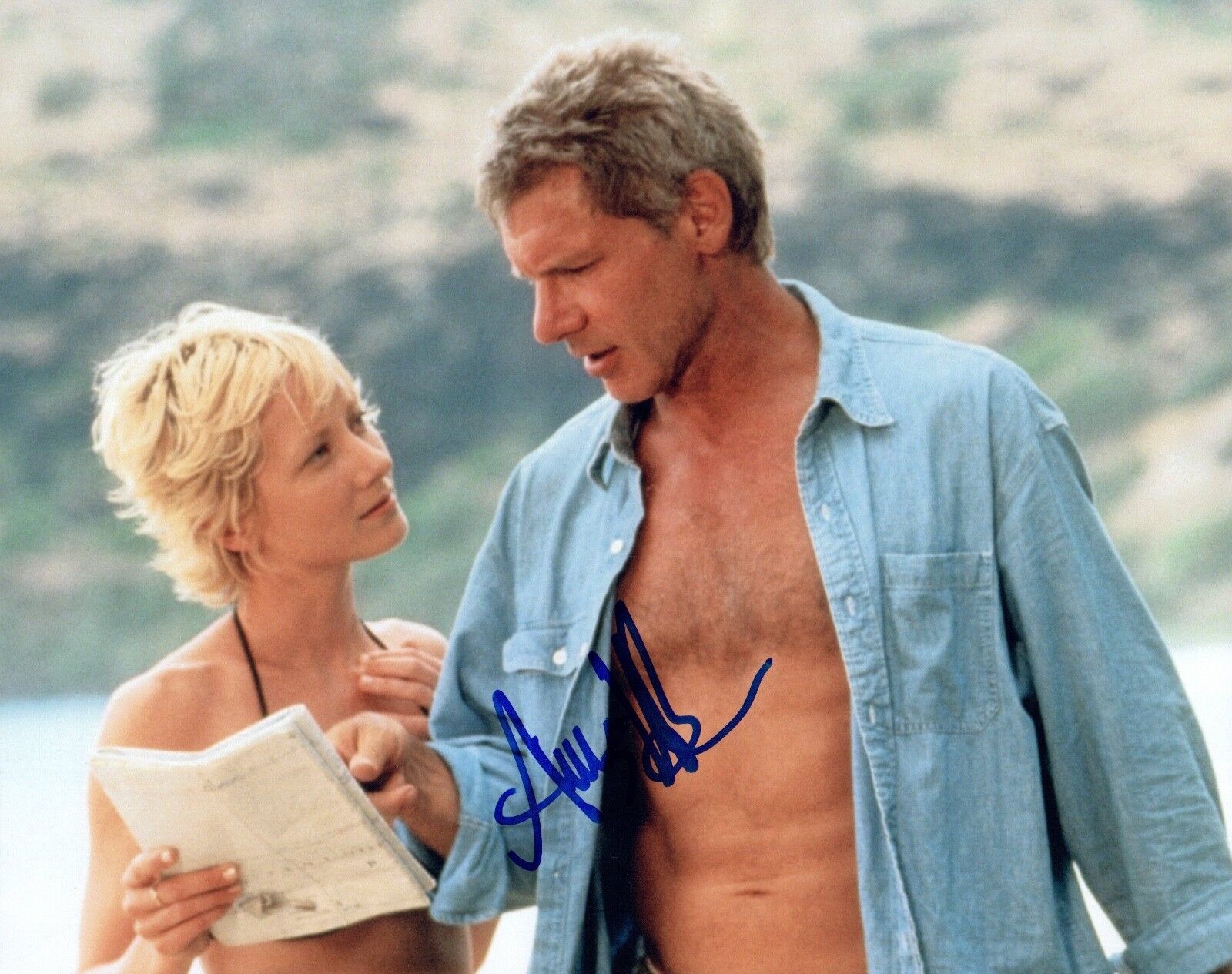 Anne Heche Signed Autographed 8x10 Photo Poster painting Six Days, Seven Nights COA