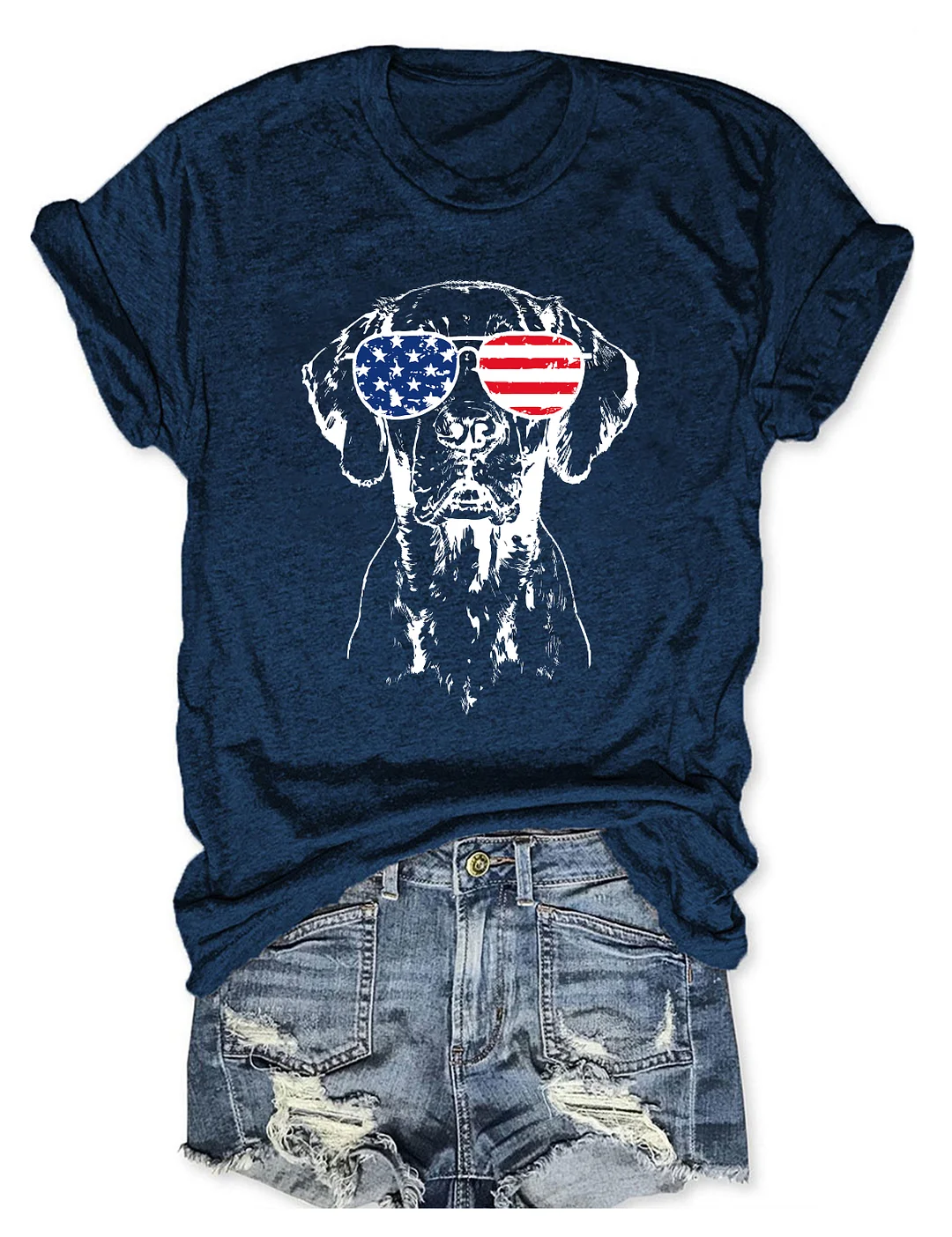 Dog 4th Of July T-shirt