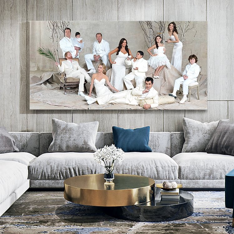 Modern Family TV Show Canvas Wall Art CM varity-store