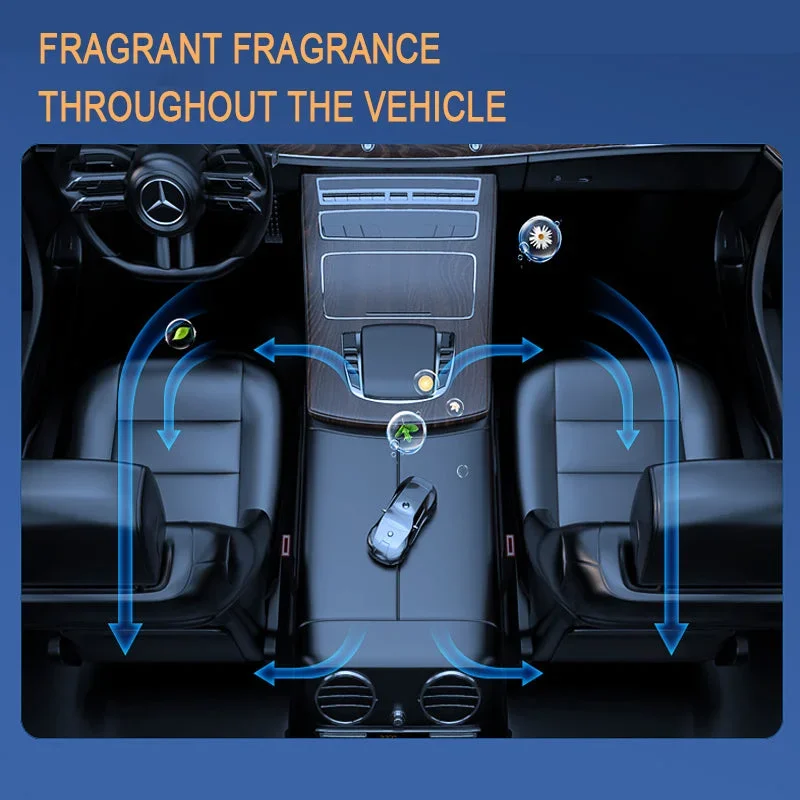 🔥Hot sale🔥Exclusive logo🔥Smart Automatic Spray Aroma Diffuser Car Ornament