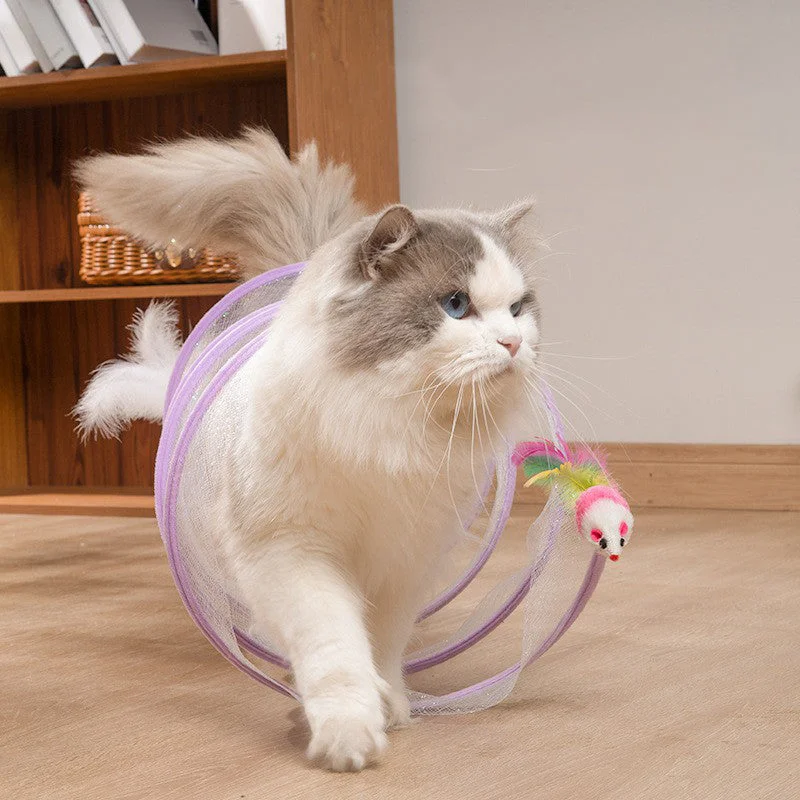 Cat Tunnel Toy - Last Sale 70% Off