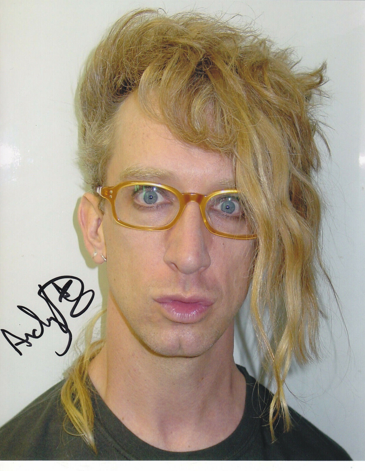 ANDY DICK SIGNED AUTOGRAPHED RARE COMEDY 8X10 Photo Poster painting LAZER RAIN