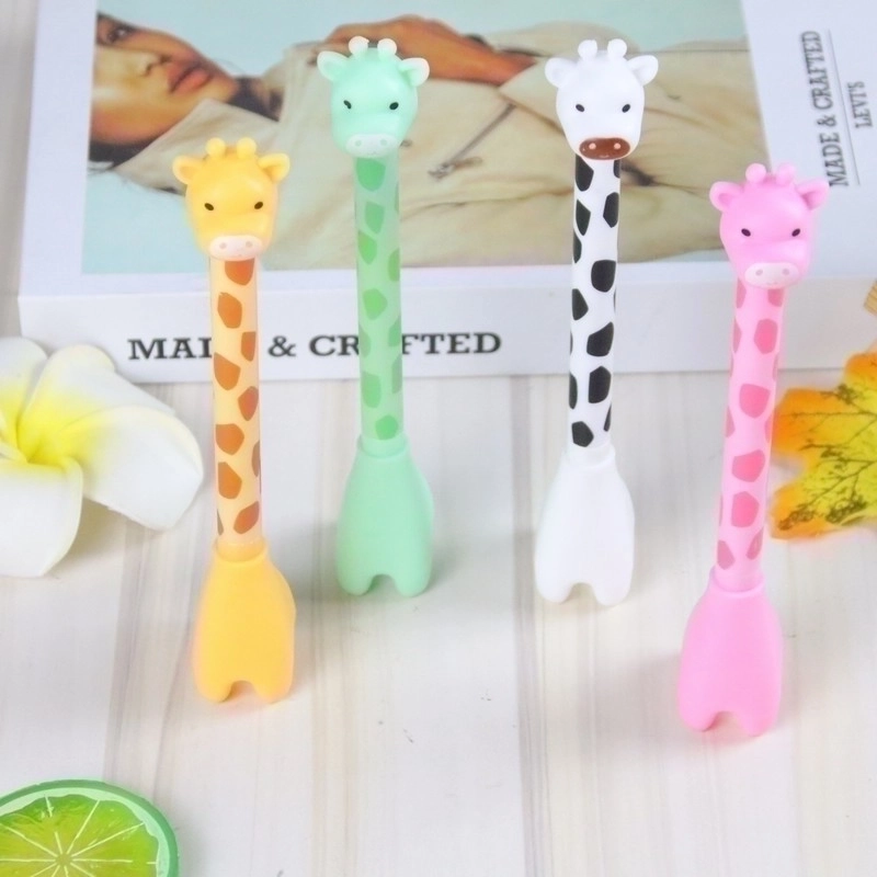 Cute Creative Giraffe Cartoon Deer Stationery Student Gel Pen