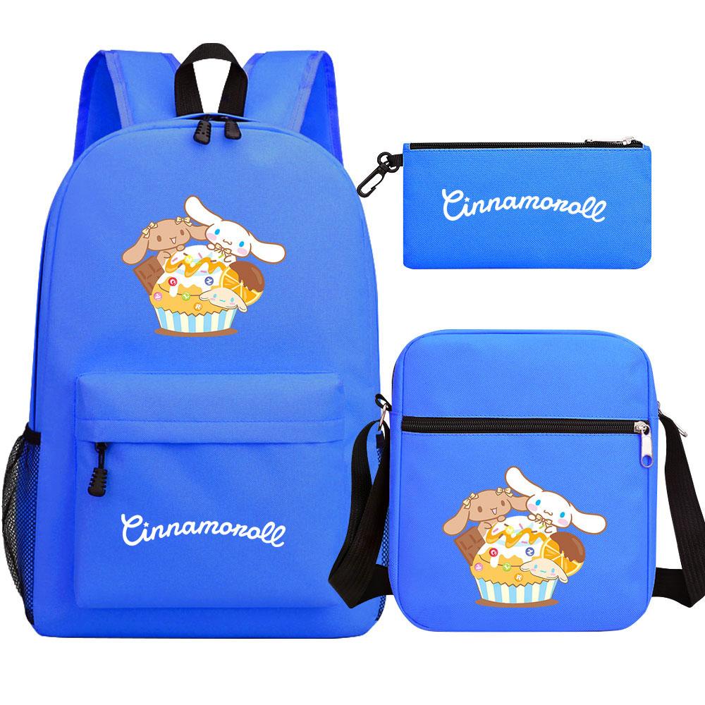 Mayoulove Cinnamoroll Backpack Lightweight Design with Cute Character for School and Outdoor Activities-Mayoulove