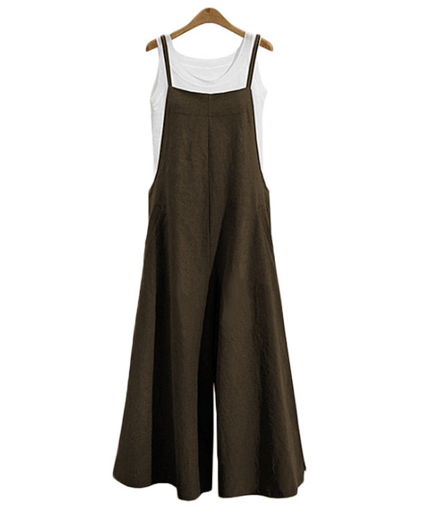  thdmladies Plus Size Casual Jumpsuit thedmladies