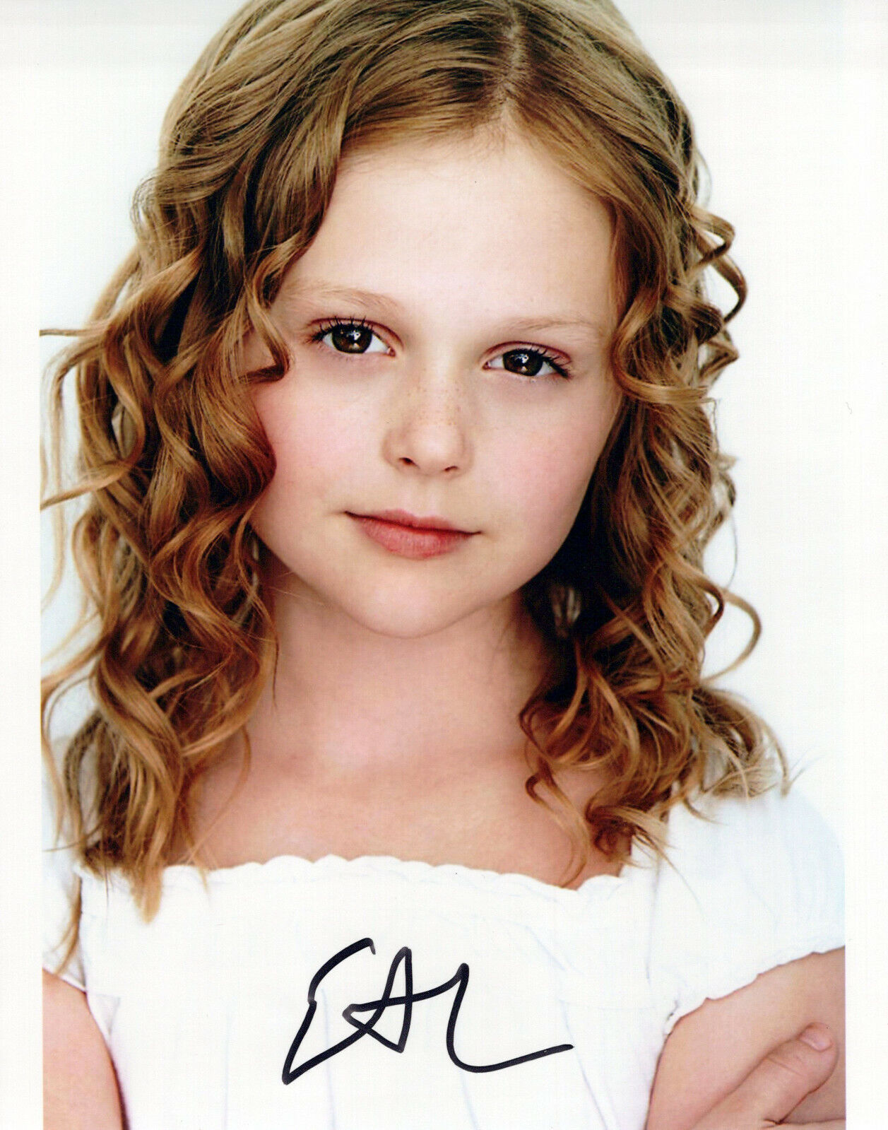 Emily Alyn Lind glamour shot autographed Photo Poster painting signed 8x10 #7