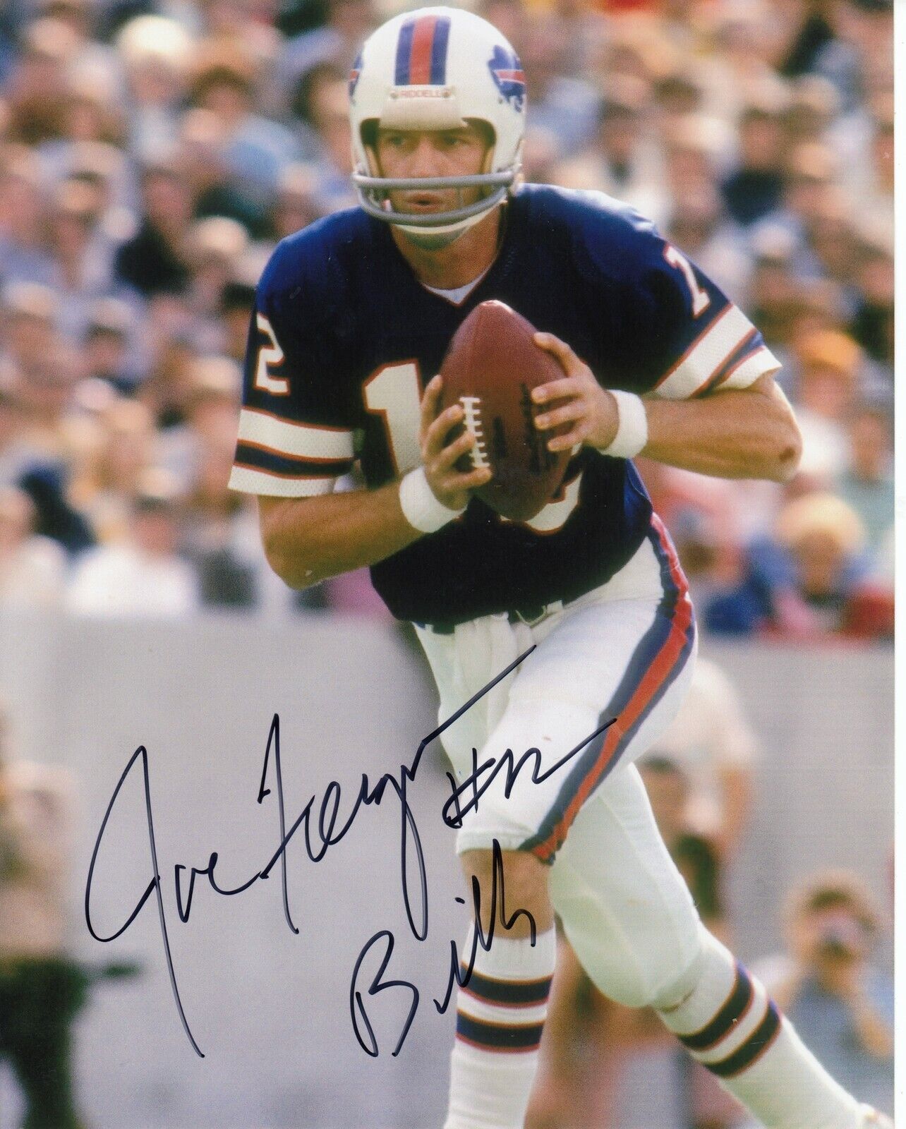 Joe Ferguson #1 8x10 Signed Photo Poster painting w/ COA Buffalo Bills