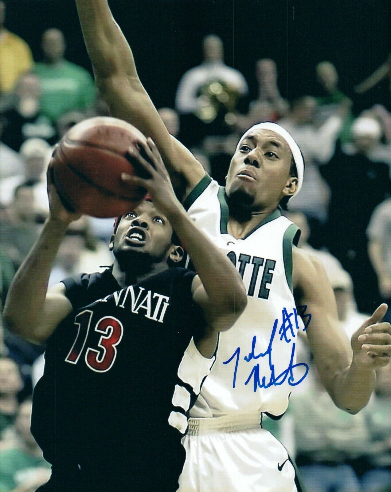 Jihad Muhammad NCAA College Cincinnati Hand Signed Autograph 8x10 Photo Poster painting