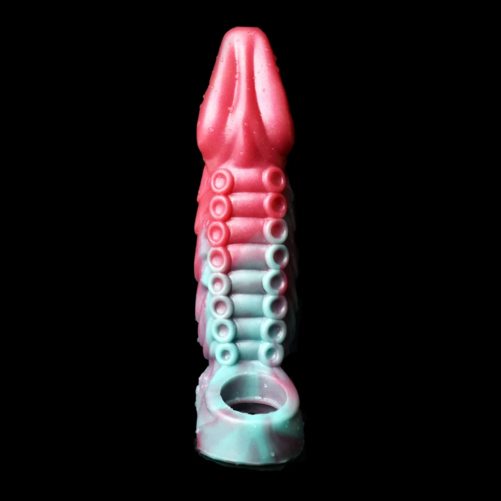 Rainbow Tentacle-8.3‘’ Penis Sleeve Extender