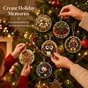 6pcs DIY Pearl Diamond Painting Christmas Tree Hanging Ornaments