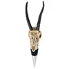 Antelope Horn Skull Wine Stopper Creative Home Decoration Red Wine Bottle Stopper Buffalo Stopper Ornaments Simulation Jagermeister