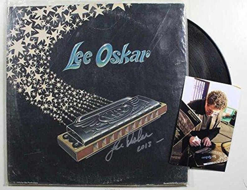 Lee Oskar Signed Autographed Lee Oskar