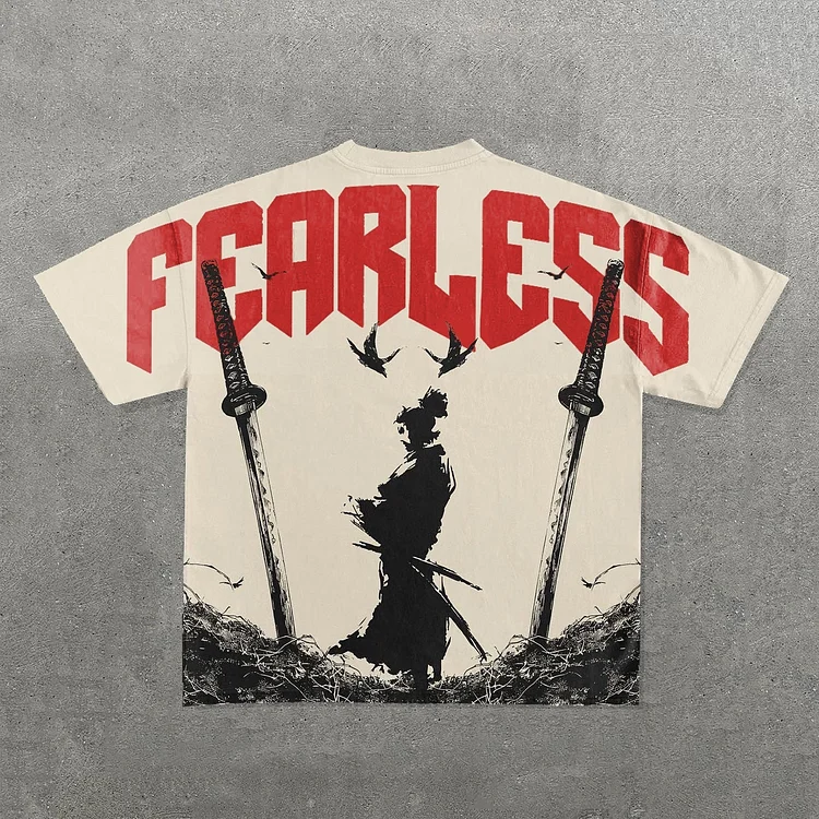 Vagabond Manga Fearless Warrior Graphic T-Shirt SOPULA