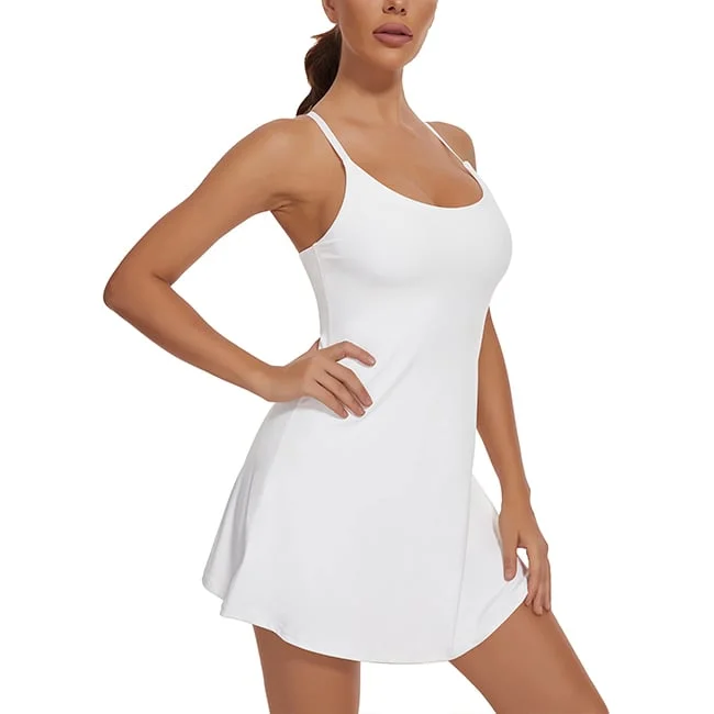 Plush Backless Active Dress-Easy Peezy Edition-UPF50+