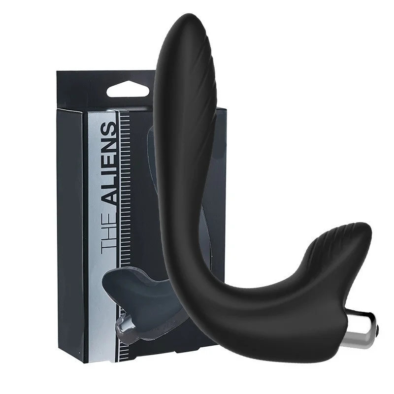 Shaped Silicone Waterproof Single Shock Prostate Massager Rosetoy Official