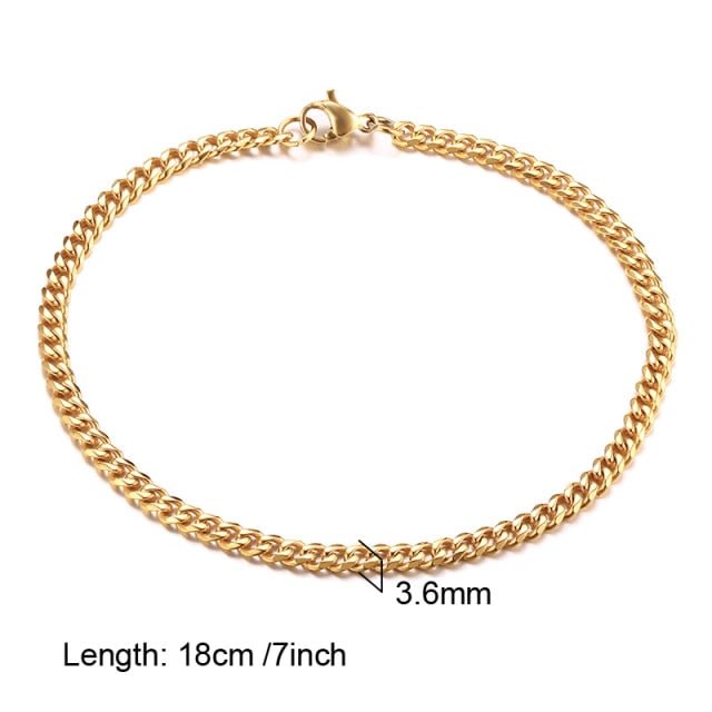 YOY-Paperclip Chain Bracelet for Women