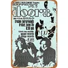 The Doors - Panneaux en étain métallique(20*30cm) - Musique