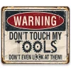 Warning - Vintage Metal Signs(12*16Inch) - Warning