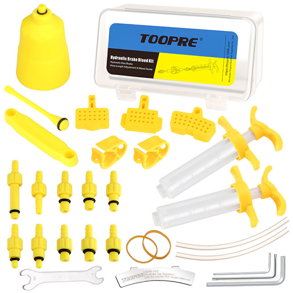 

TOOPRE Bicycle Hydraulic Disc Brake Oil Bleed Kit MTB Brake Repair Tools, Economy edition, 501 Original