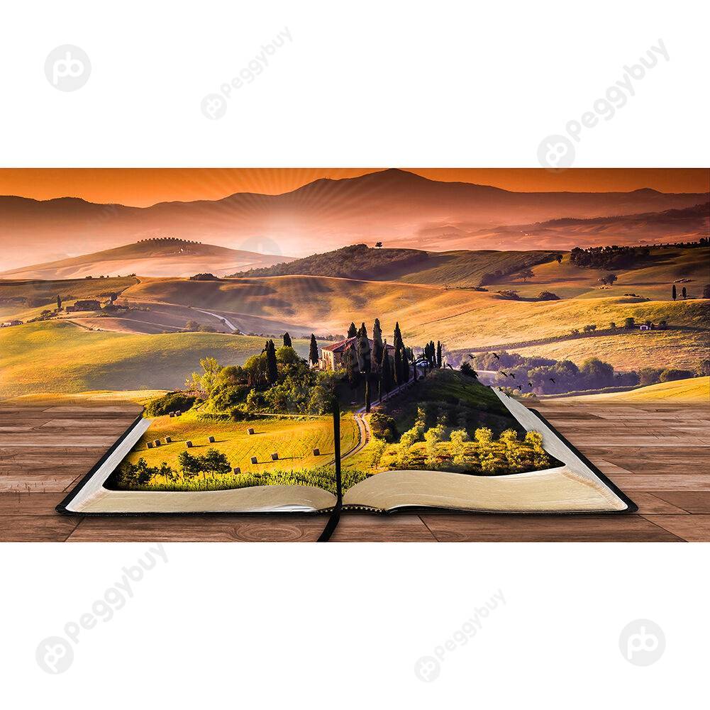 

1000pcs DIY Paper Jigsaw Book Landscape Puzzle Kids Adults Assembling Toys, 501 Original