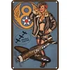 [US Local Warehouse]3PCS Pin Up Girl - Vintage Metal Signs Set - 30*40cm