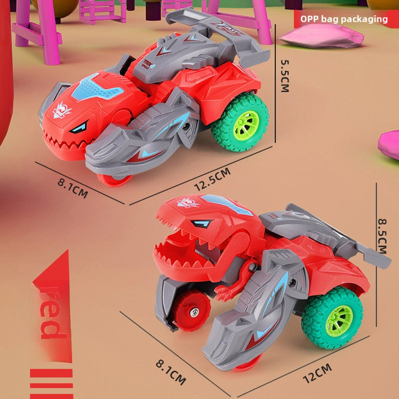 Children’s Toy Car Boy Children’s Toy Impact Deformation Car Model Inertia Toy Stall Night Market