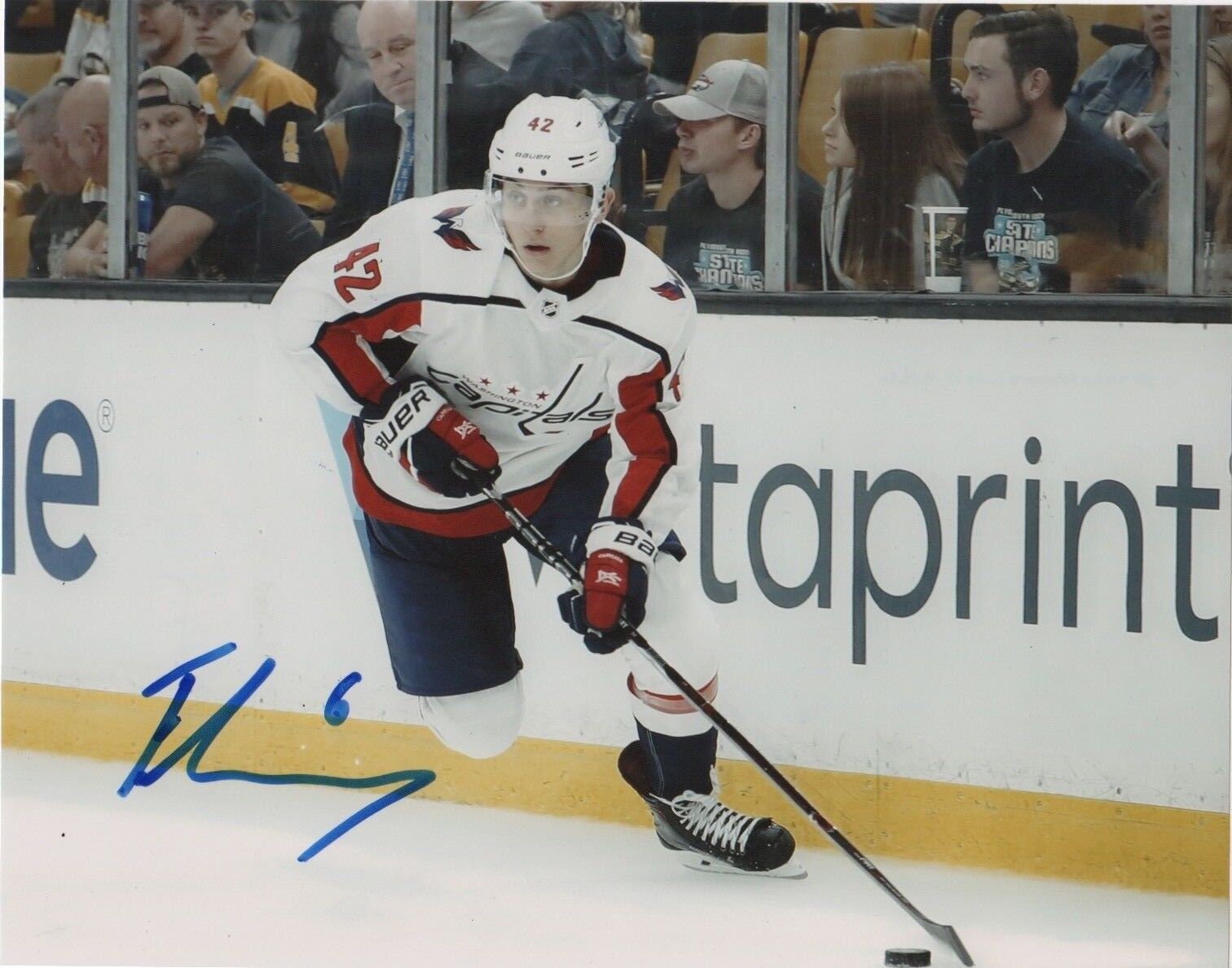 Washington Capitals Martin Fehervary Signed Autographed 8x10 Photo Poster painting COA A