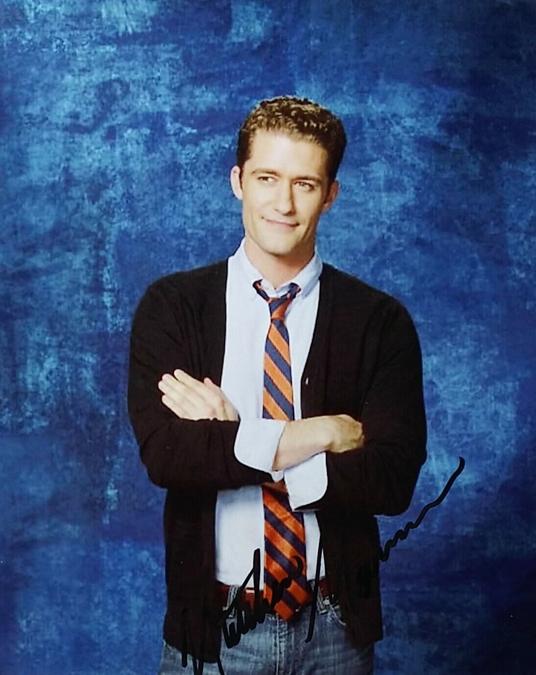 Matthew Morrison signed 8 x 10