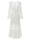Sexy Lace Split-Joint Slim Maxi Dress