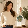 Pendentif de peinture en diamant maison pour sapins de No&euml;l pour adultes perceuse simple face