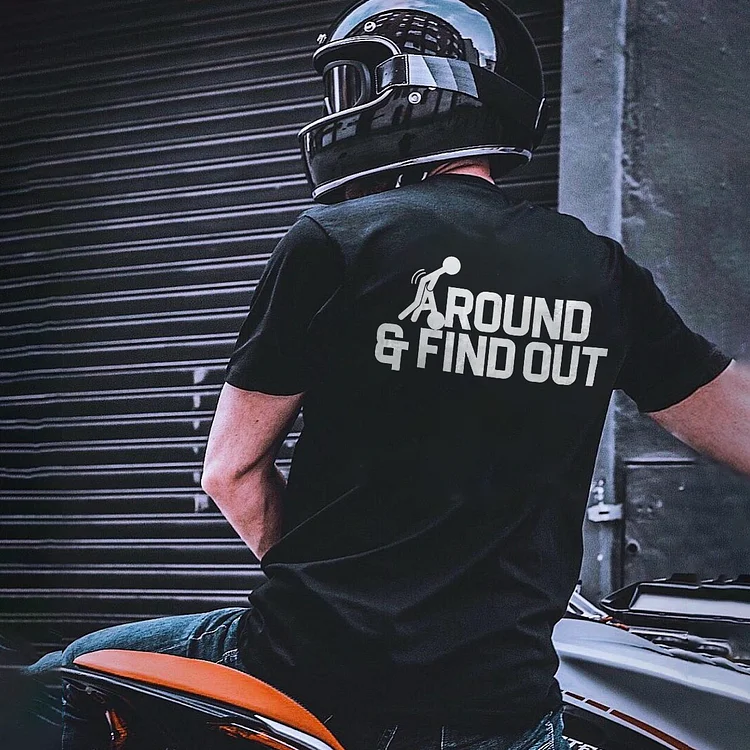 Around Find Out T-shirt