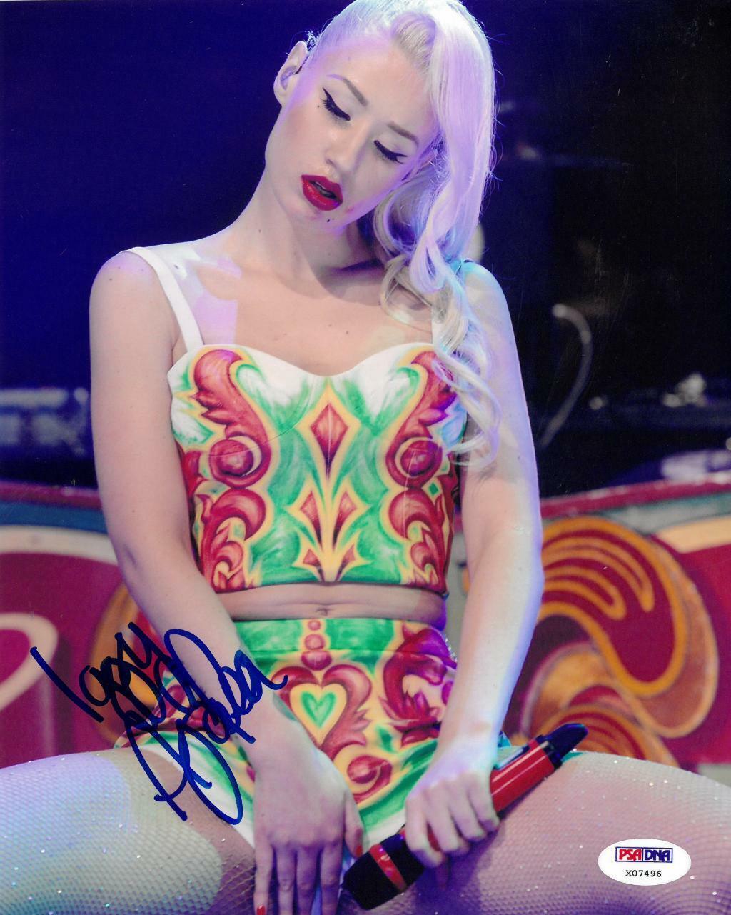 Iggy Azalea Signed Authentic Autographed 8x10 Photo Poster painting PSA/DNA #X07496