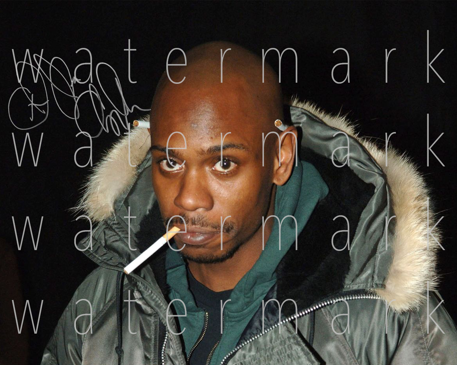 Dave Chappelle Comedian signed 8X10 inch print Photo Poster painting poster art autograph RP 2