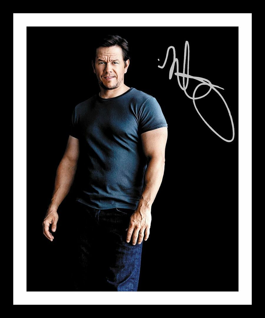 Mark Wahlberg Autograph Signed & Framed Photo Poster painting