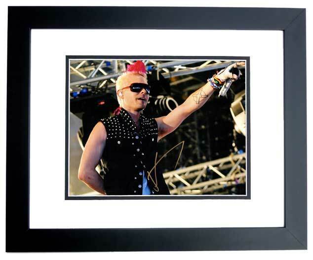 Jared Leto Signed 30 Seconds to Mars Lead Singer - Actor 11x14 inch Photo Poster painting FRAMED